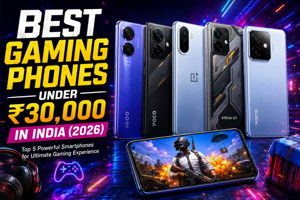 Best Gaming Phones Under ₹30,000