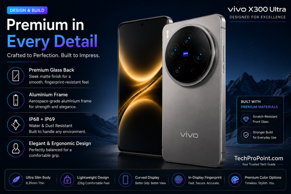 Vivo X300 Ultra Flagship Smartphone Premium Design