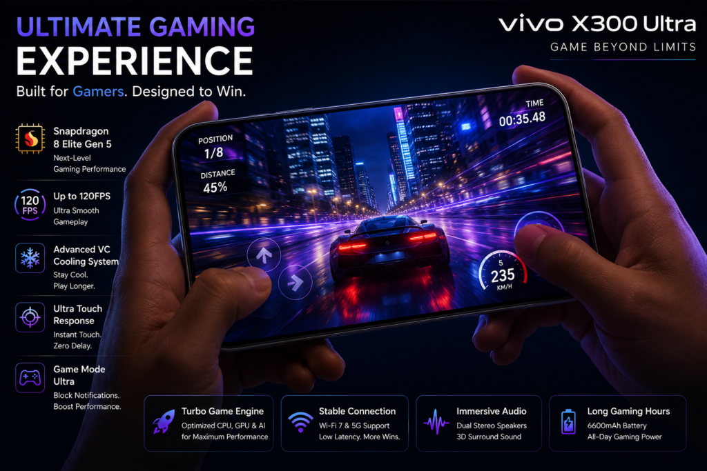 Vivo X300 Ultra Sustained Gaming Performance Test