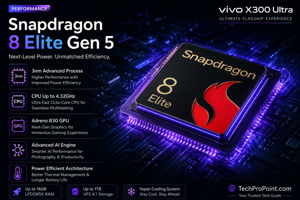 Vivo X300 Ultra Snapdragon 8 Elite Processor Performance