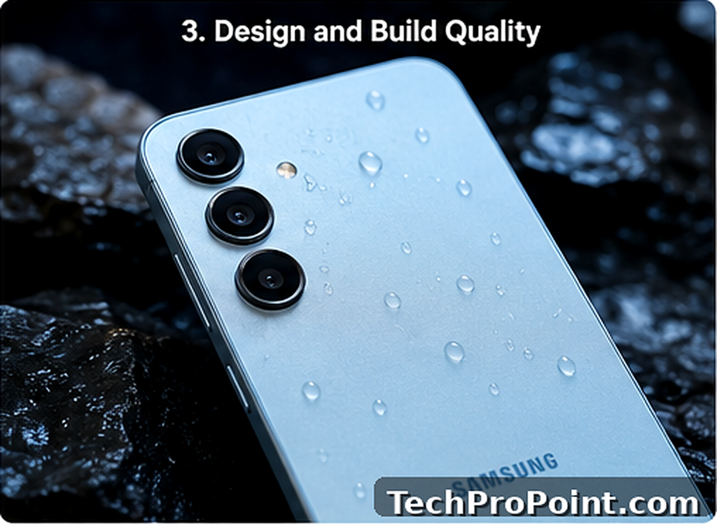 Samsung Galaxy A27 5G design and build quality