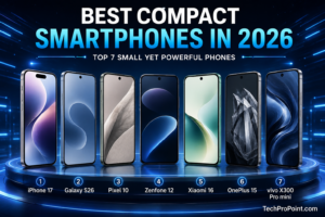 Alt Text: Best Compact Smartphones in 2026 featuring the top 7 small yet powerful flagship phones