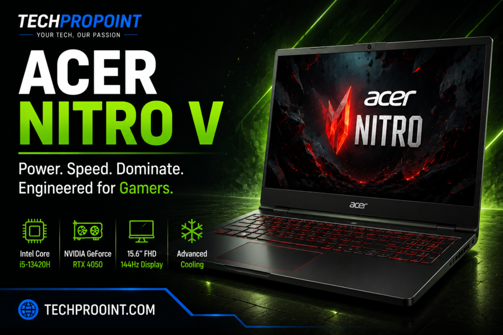 Acer Nitro V 15 ANV15-51 RTX 4050 gaming laptop