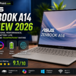 ASUS Zenbook A14 Review 2026: Full Specifications, Snapdragon X2 Elite Performance, OLED Display, Battery Life, Pros & Cons and TechProPoint Rating