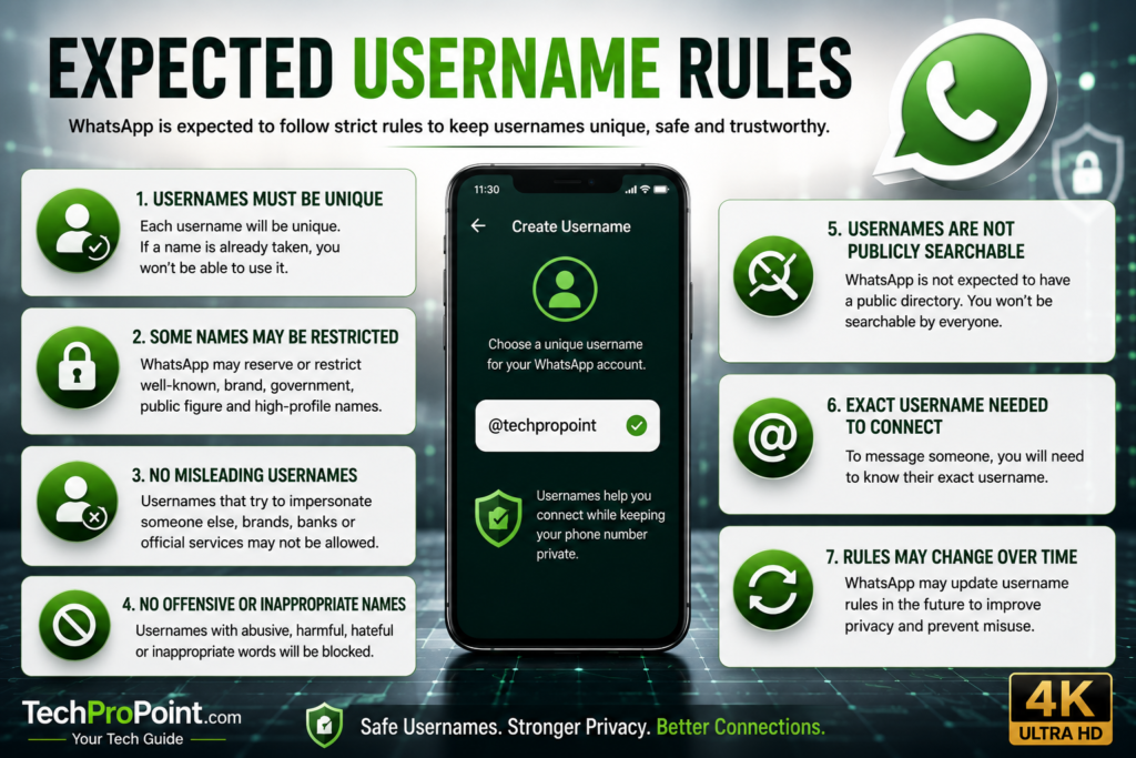 WhatsApp Username Feature 2026 privacy update after Indian government review