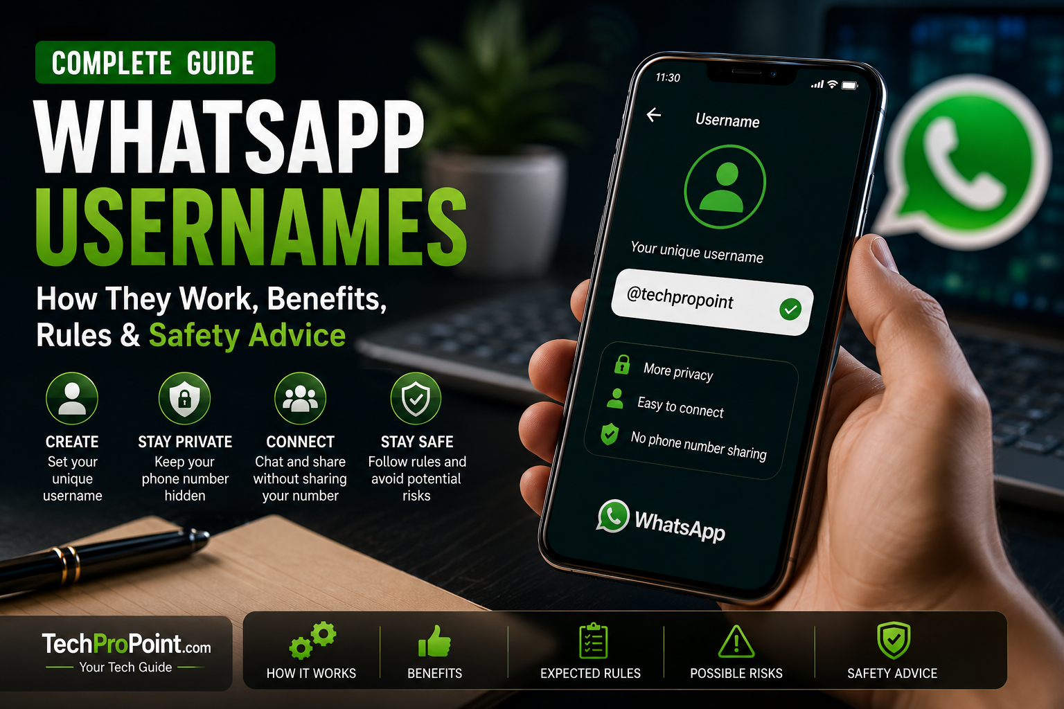WhatsApp Username Feature 2026: India Review, Privacy Benefits and Safety Concerns Explained