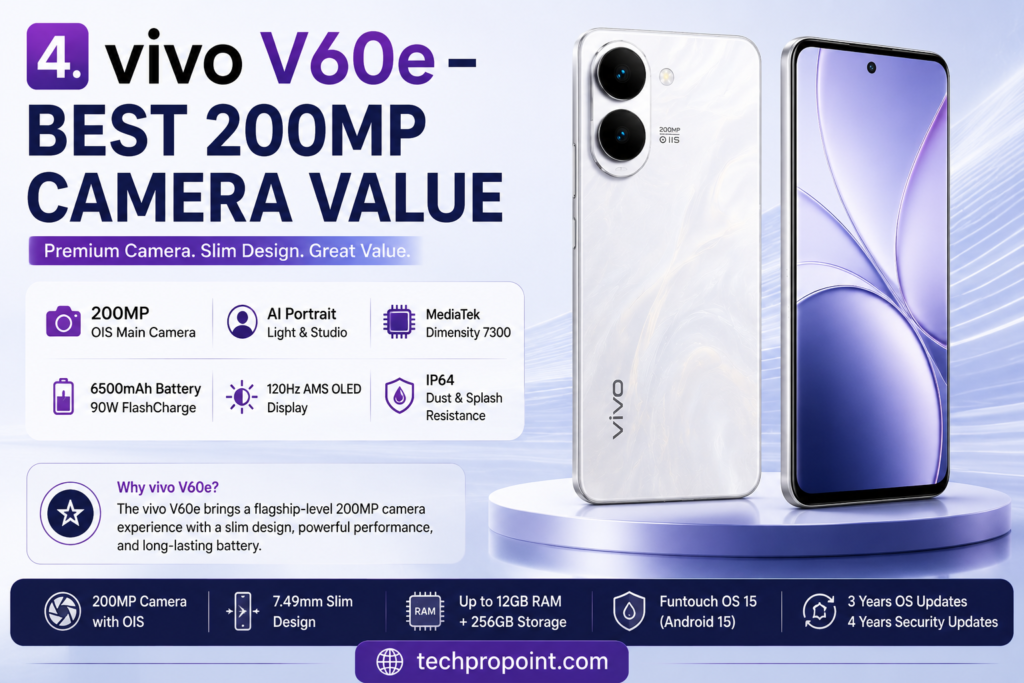 **Best vivo phones under ₹50,000 in India July 2026 – TechProPoint**