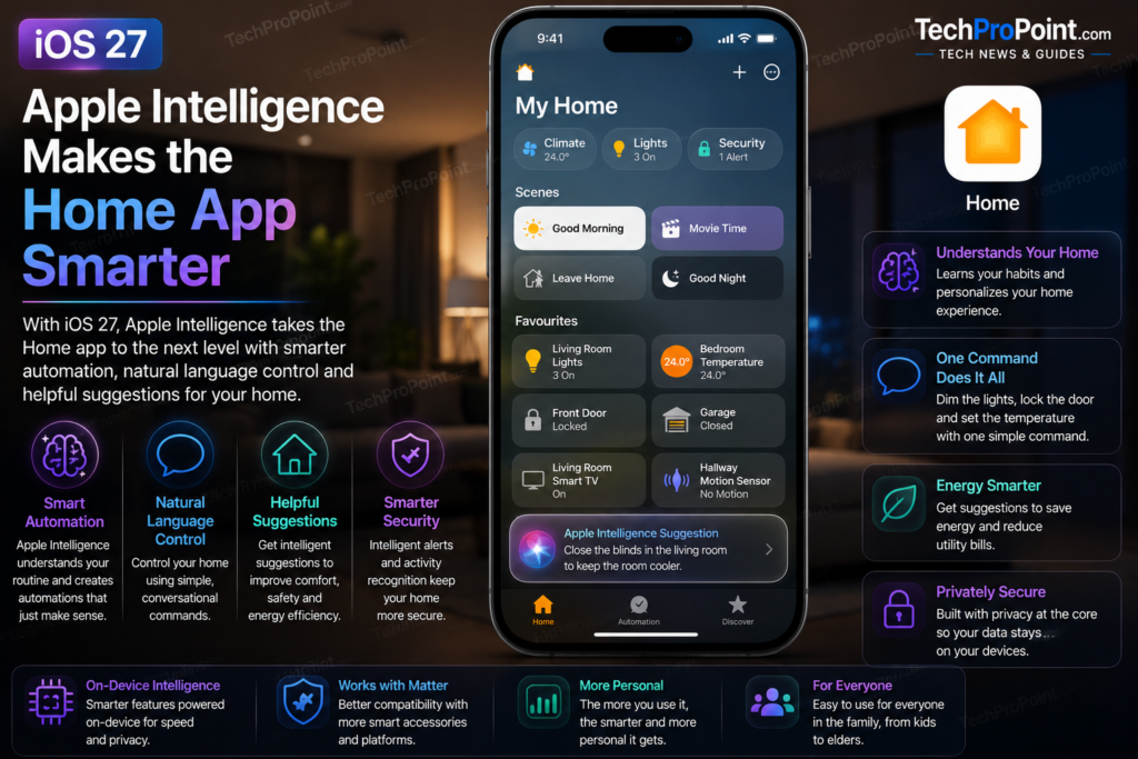 Apple Intelligence Makes the Home App Smarter