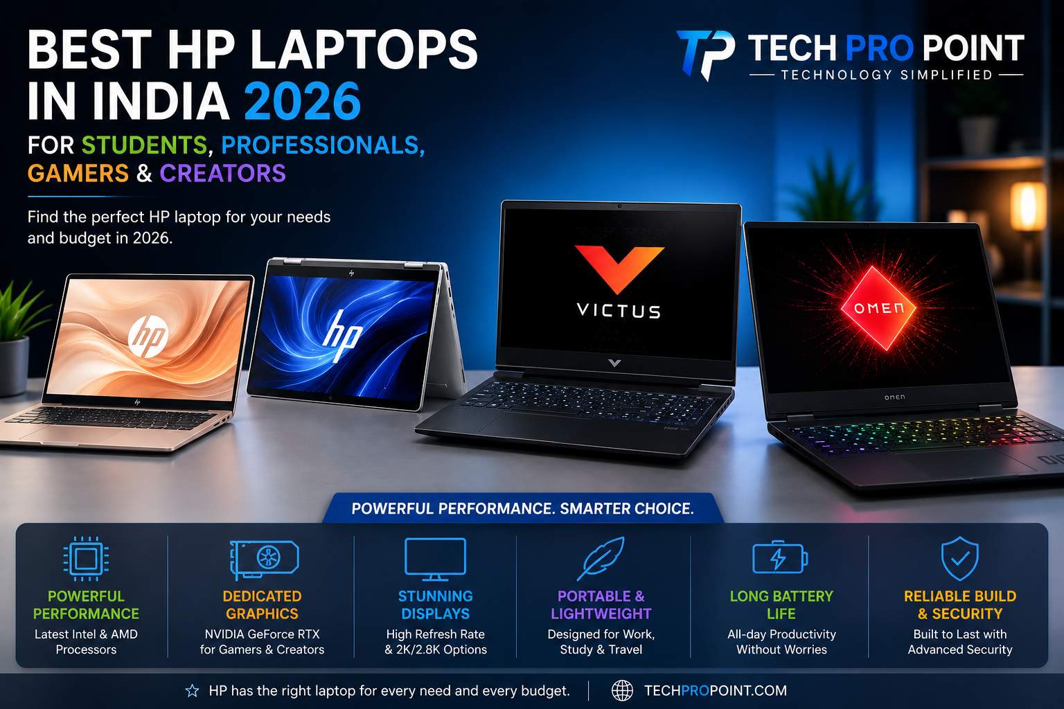 Best HP Laptops in India (July 2026): Top Picks for Students, Office, Gaming and Creators