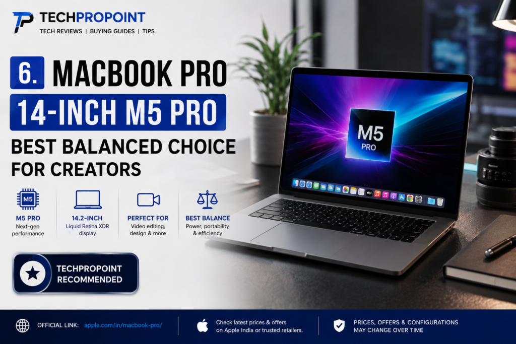 Best MacBook to buy in India 2026 for students, office work, coding and creators by TechProPoint