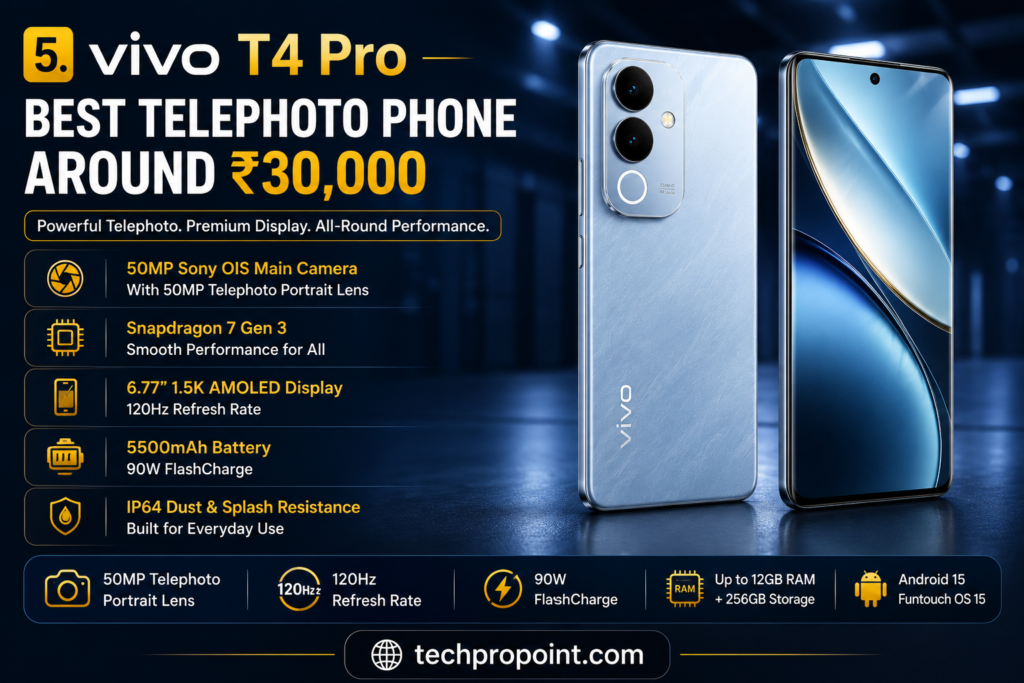**Best vivo phones under ₹50,000 in India July 2026 – TechProPoint**